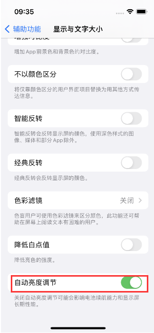 贵池苹果15维修店分享iPhone 15 Pro系列屏幕亮度 